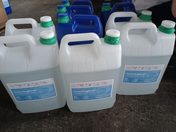 5kg per bottle resin and hardener